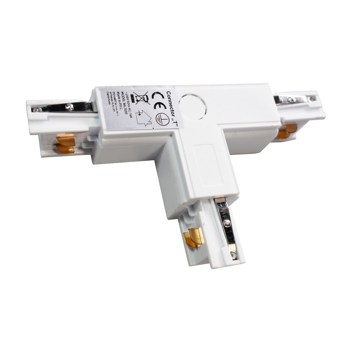 MiLagro Łącznik Track Light T UR Biały nastrojowe światło