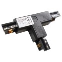 MiLagro Łącznik Track Light T DR Czarny premium oświetlenie
