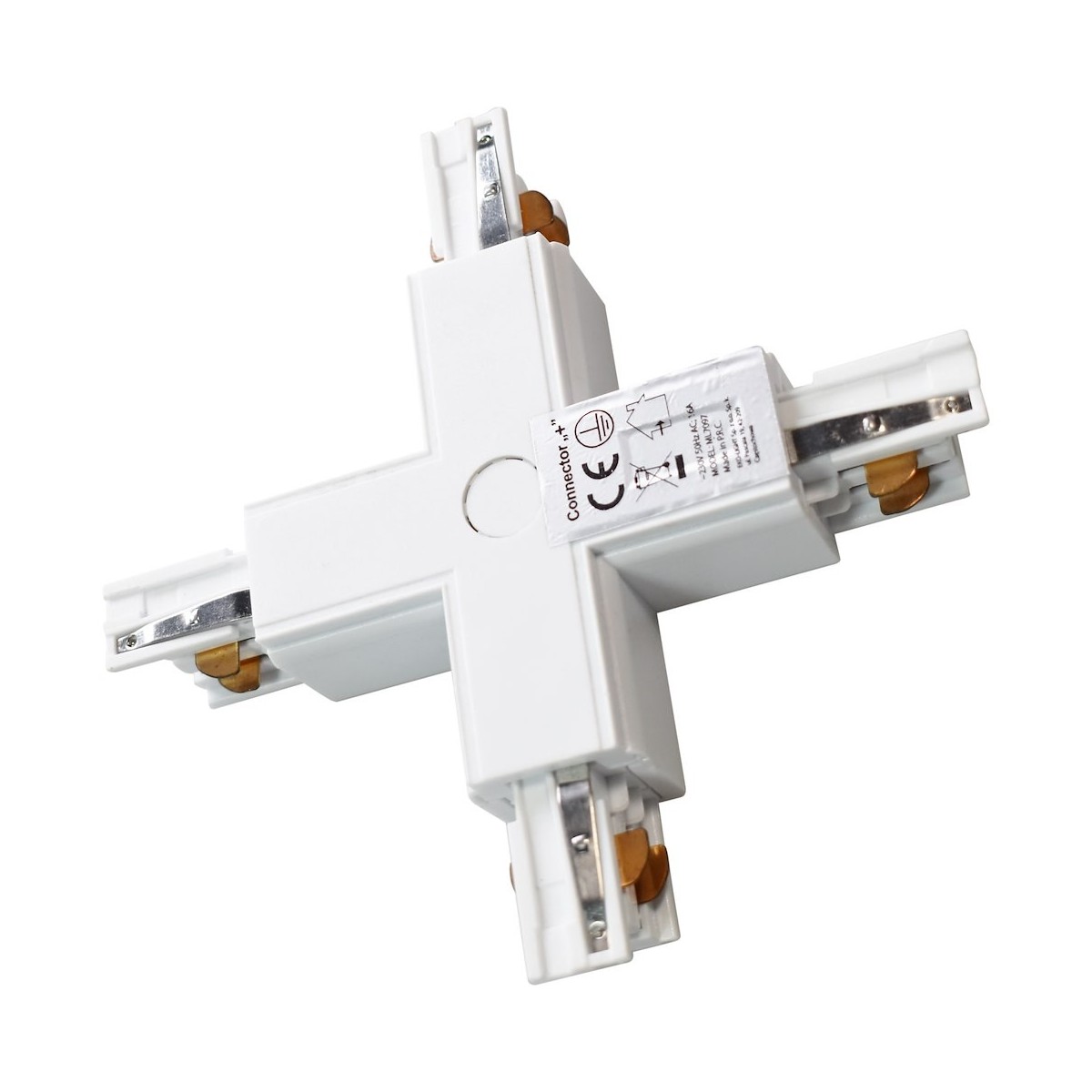 MiLagro Łącznik Track Light Typ Plus Biały oryginalne źródło światła