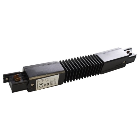 MiLagro Łącznik Track Light Flexi Czarny nowoczesne lampy do wnętrz