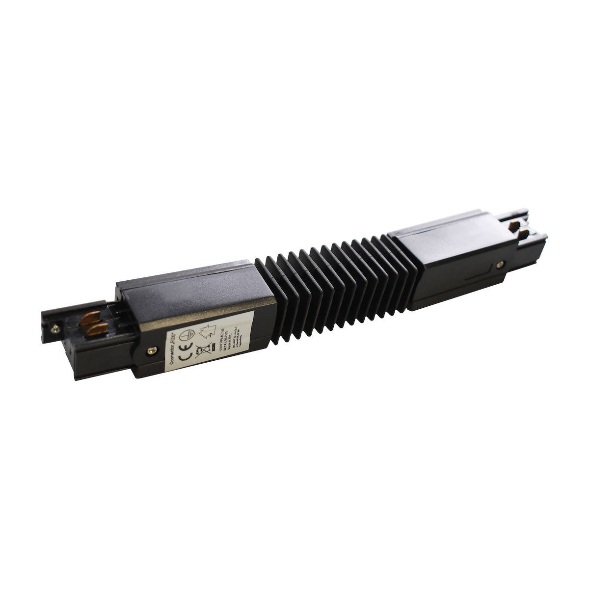 MiLagro Łącznik Track Light Flexi Czarny nowoczesne lampy do wnętrz