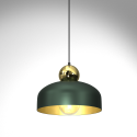 MiLagro Lampa Wisząca HARALD GOLD/GREEN 1xE27 MLP7694