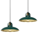 MiLagro Lampa wisząca FELIX 2xE27 Green designerskie lampy LED