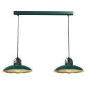 MiLagro Lampa wisząca FELIX 2xE27 Green designerskie lampy LED