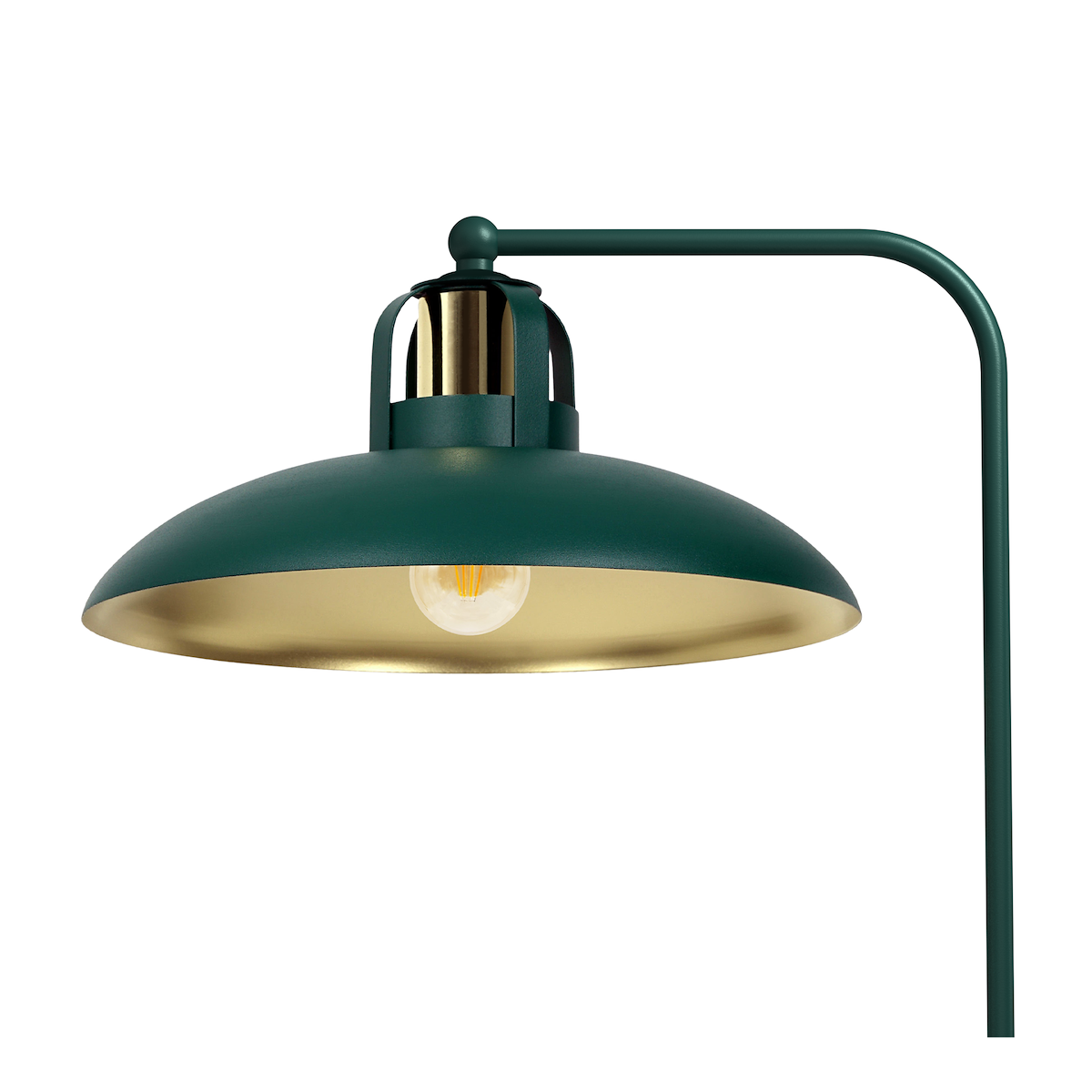 MiLagro Lampka biurkowa FELIX Green Gold stylowe lampy sufitowe