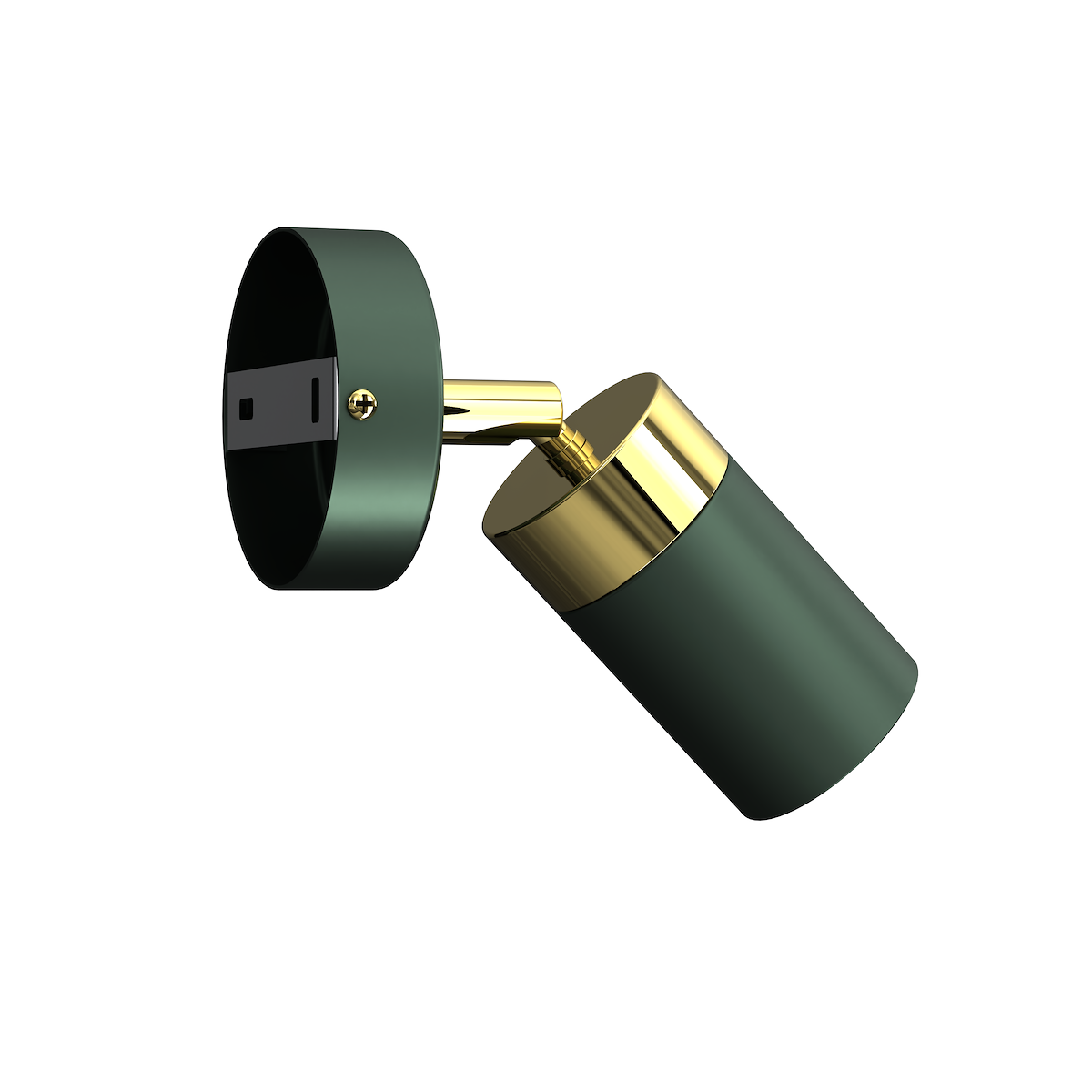 MiLagro Kinkiet JOKER GREEN/GOLD 1xGU10 MLP7717