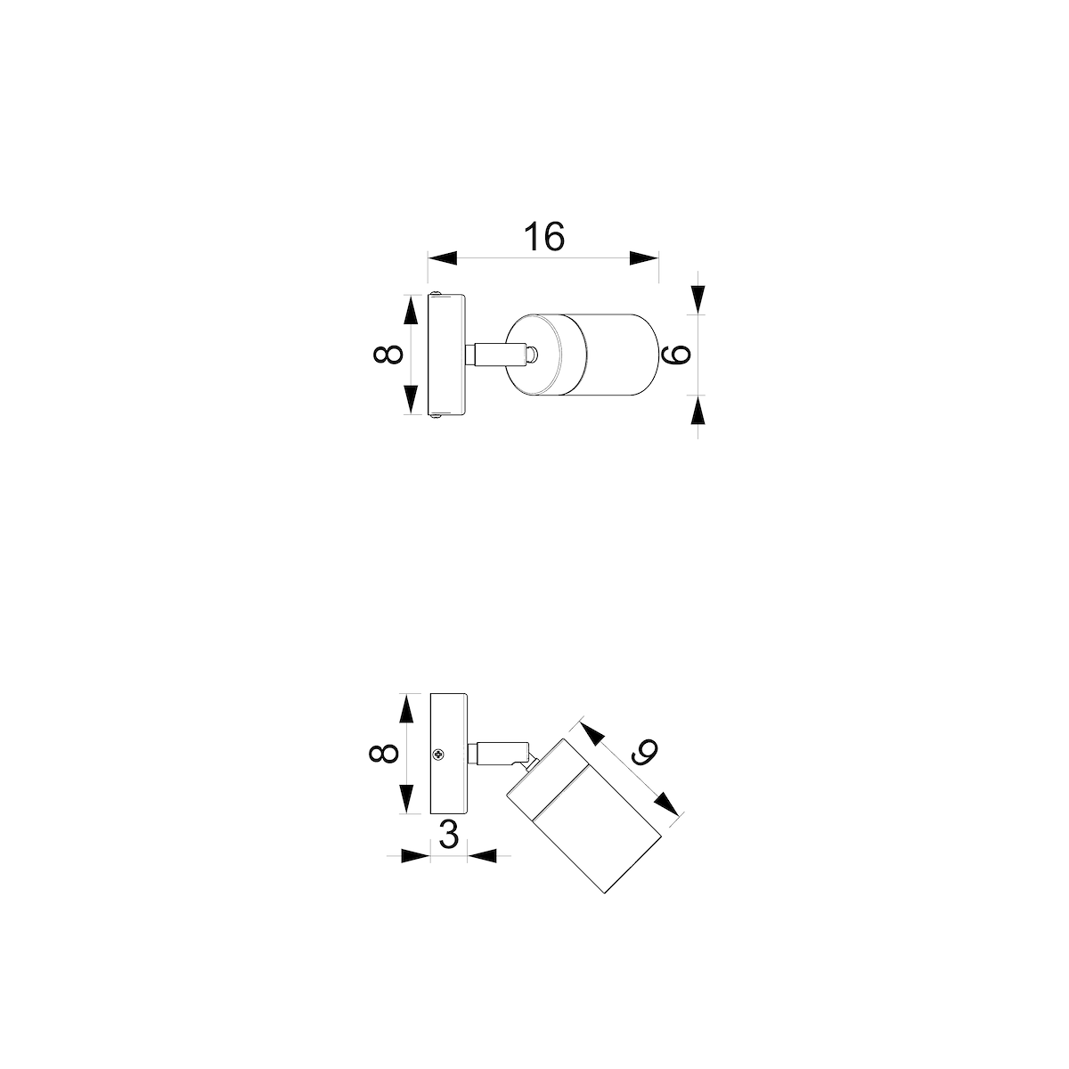 MiLagro Kinkiet JOKER GREEN/GOLD 1xGU10 MLP7717