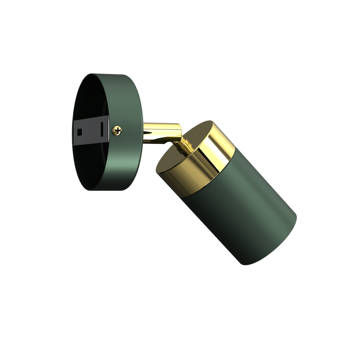 MiLagro Kinkiet JOKER GREEN/GOLD 1xGU10 MLP7717