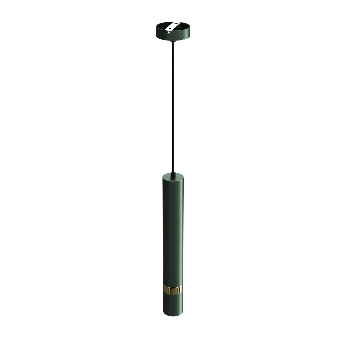 MiLagro Lampa wisząca JOKER GREEN/GOLD 1xGU10 MLP7720