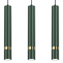 MiLagro Lampa wisząca JOKER 3xGU10 Green dekoracyjne oświetlenie