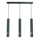 MiLagro Lampa wisząca JOKER GREEN/GOLD 3xGU10 MLP7721