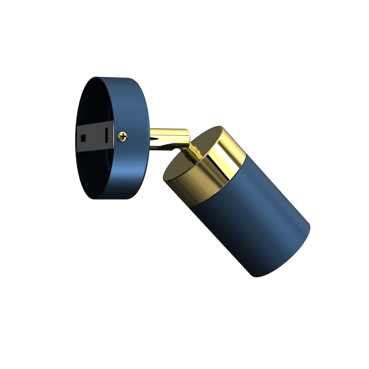 MiLagro Kinkiet JOKER NAVY BLUE/GOLD 1xGU10 MLP7722