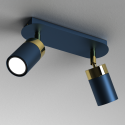 MiLagro Lampa sufitowa JOKER NAVY BLUE/GOLD 2xGU10 MLP7723