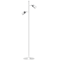 MiLagro Lampa podłogowa JOKER White Chrome wyjątkowa iluminacja