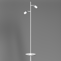 MiLagro Lampa podłogowa JOKER White Chrome wyjątkowa iluminacja