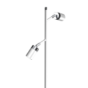 MiLagro Lampa podłogowa JOKER White Chrome wyjątkowa iluminacja