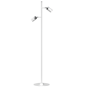 MiLagro Lampa podłogowa JOKER White Chrome wyjątkowa iluminacja