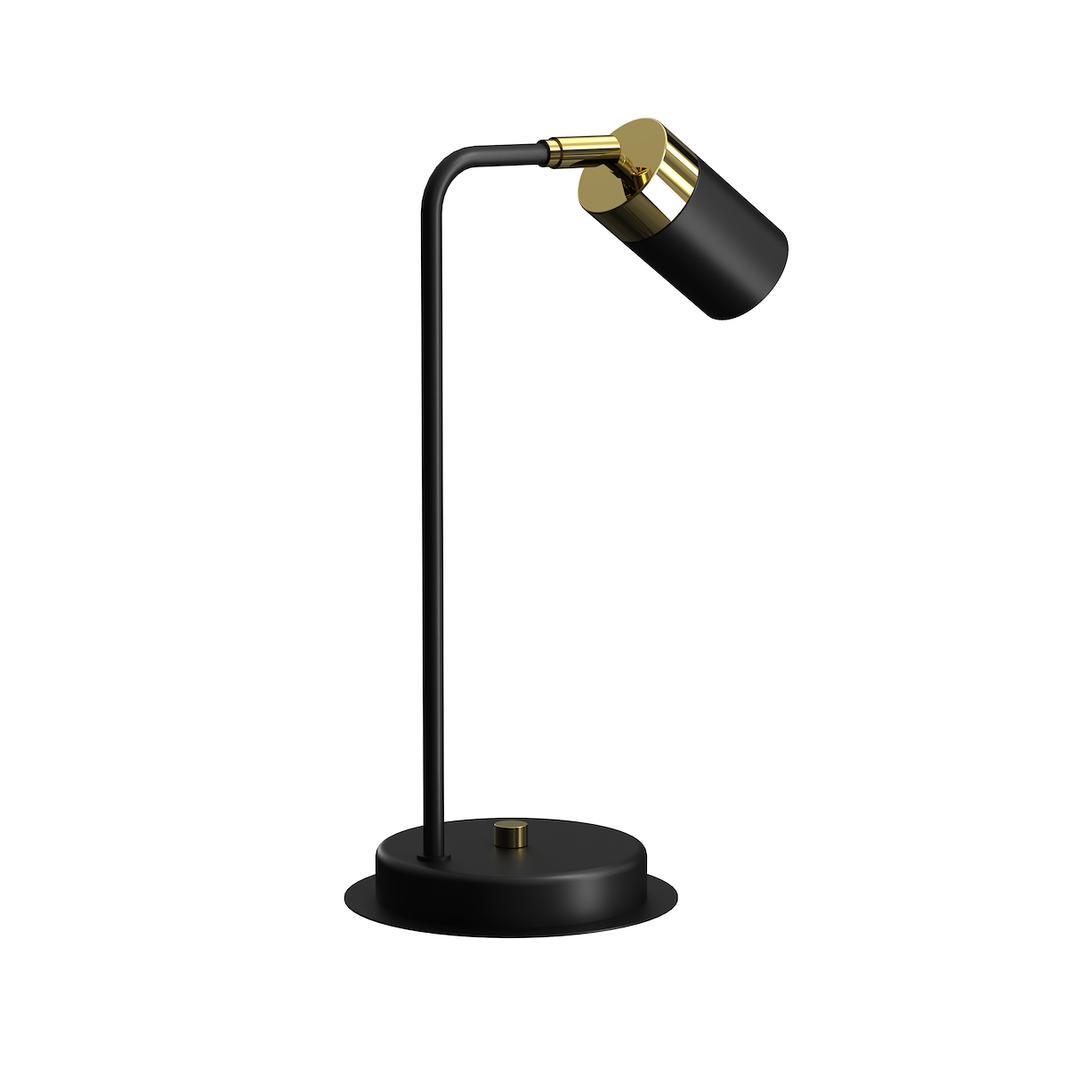 MiLagro Lampka nocna JOKER Black Gold nowoczesne lampy do wnętrz