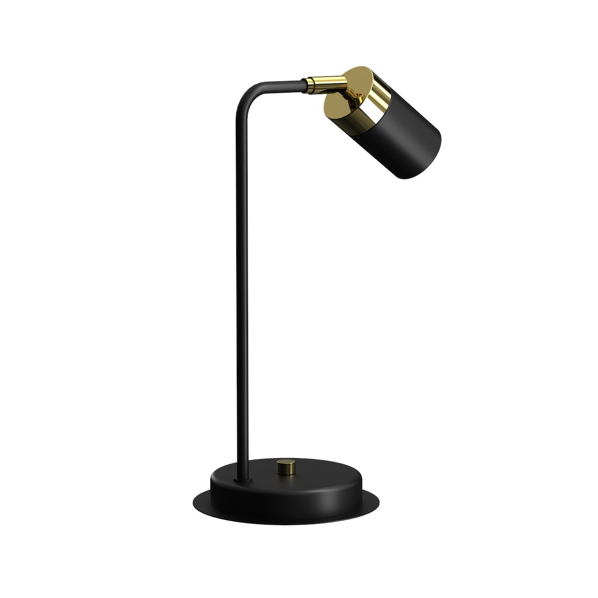 MiLagro Lampka nocna JOKER Black Gold nowoczesne lampy do wnętrz
