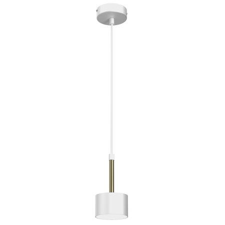 MiLagro Lampa wisząca ARENA White Gold niepowtarzalne oświetlenie wnę