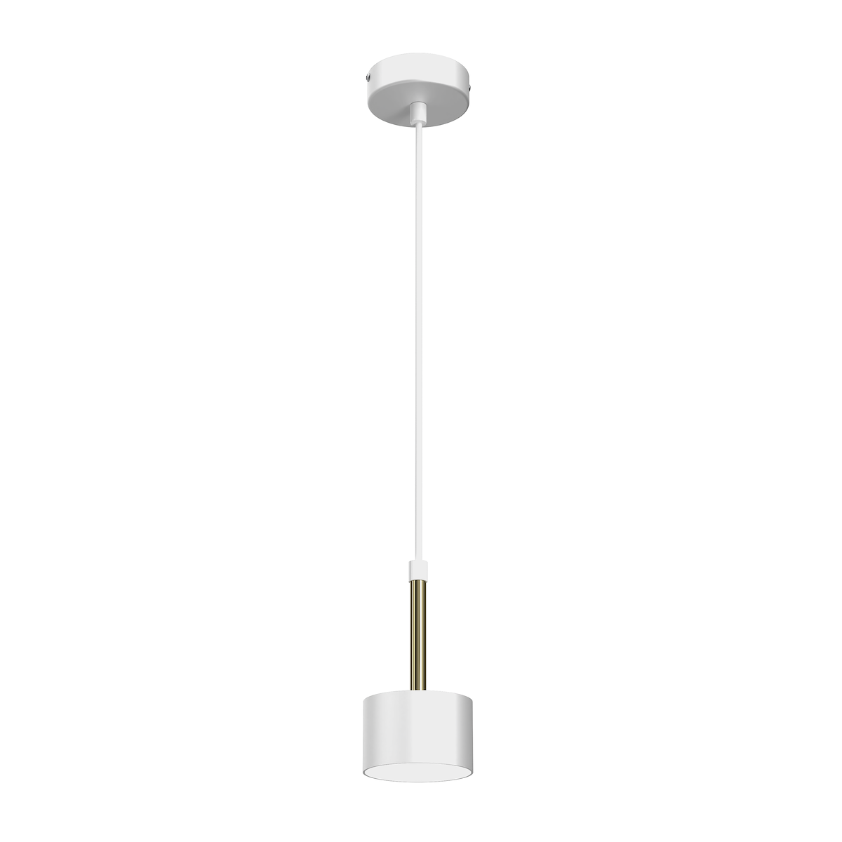 MiLagro Lampa wisząca ARENA White Gold niepowtarzalne oświetlenie wnę