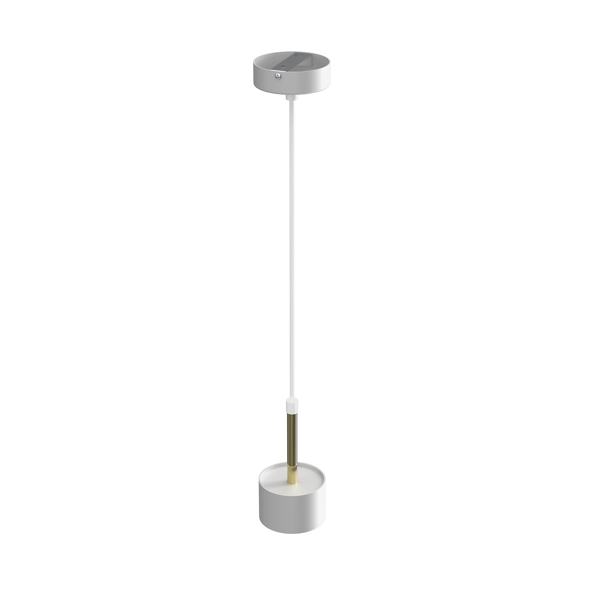 MiLagro Lampa wisząca ARENA White Gold niepowtarzalne oświetlenie wnę