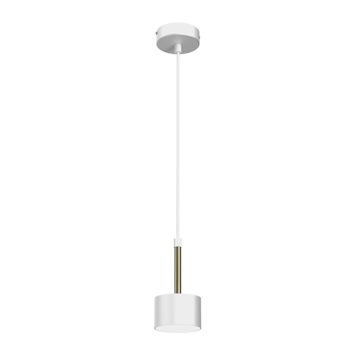 MiLagro Lampa wisząca ARENA White Gold niepowtarzalne oświetlenie wnę