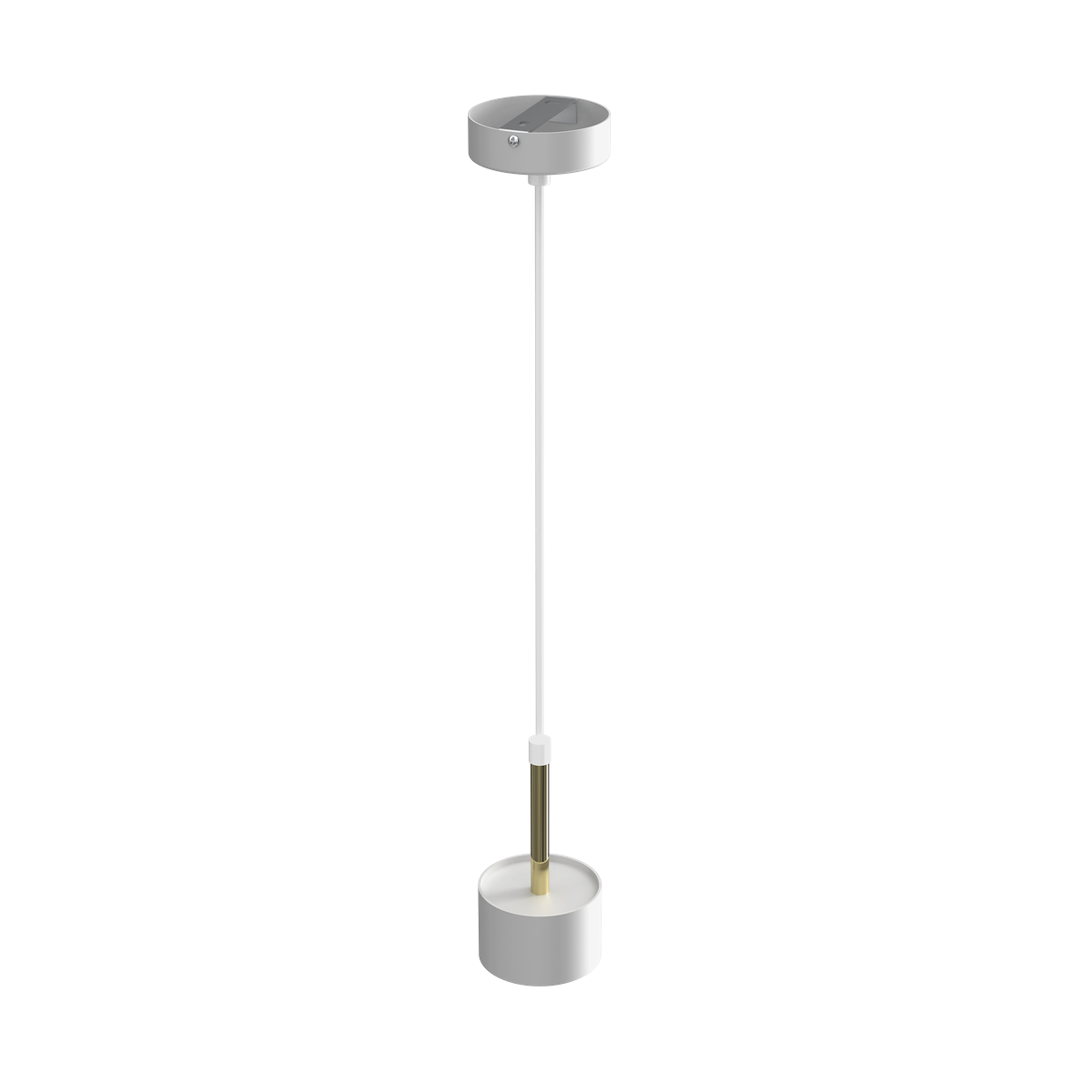 MiLagro Lampa wisząca ARENA White Gold niepowtarzalne oświetlenie wnę