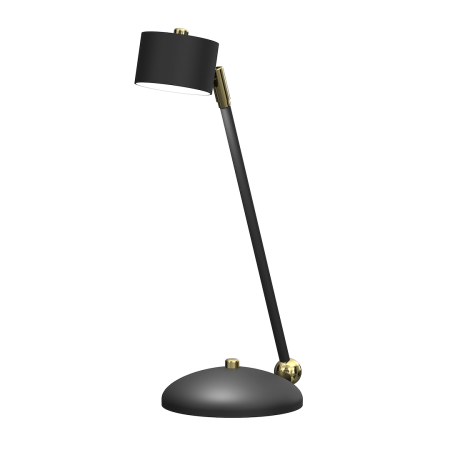 MiLagro Lampka biurkowa ARENA Black Gold stylowe lampy sufitowe