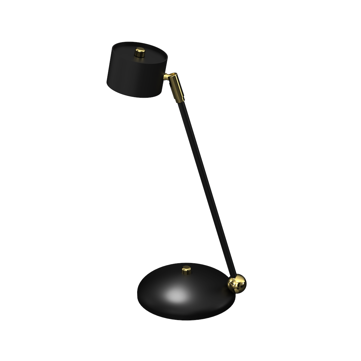 MiLagro Lampka biurkowa ARENA Black Gold stylowe lampy sufitowe