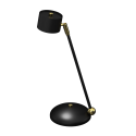 MiLagro Lampka biurkowa ARENA Black Gold stylowe lampy sufitowe