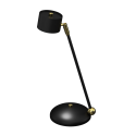 MiLagro Lampka biurkowa ARENA Black Gold stylowe lampy sufitowe
