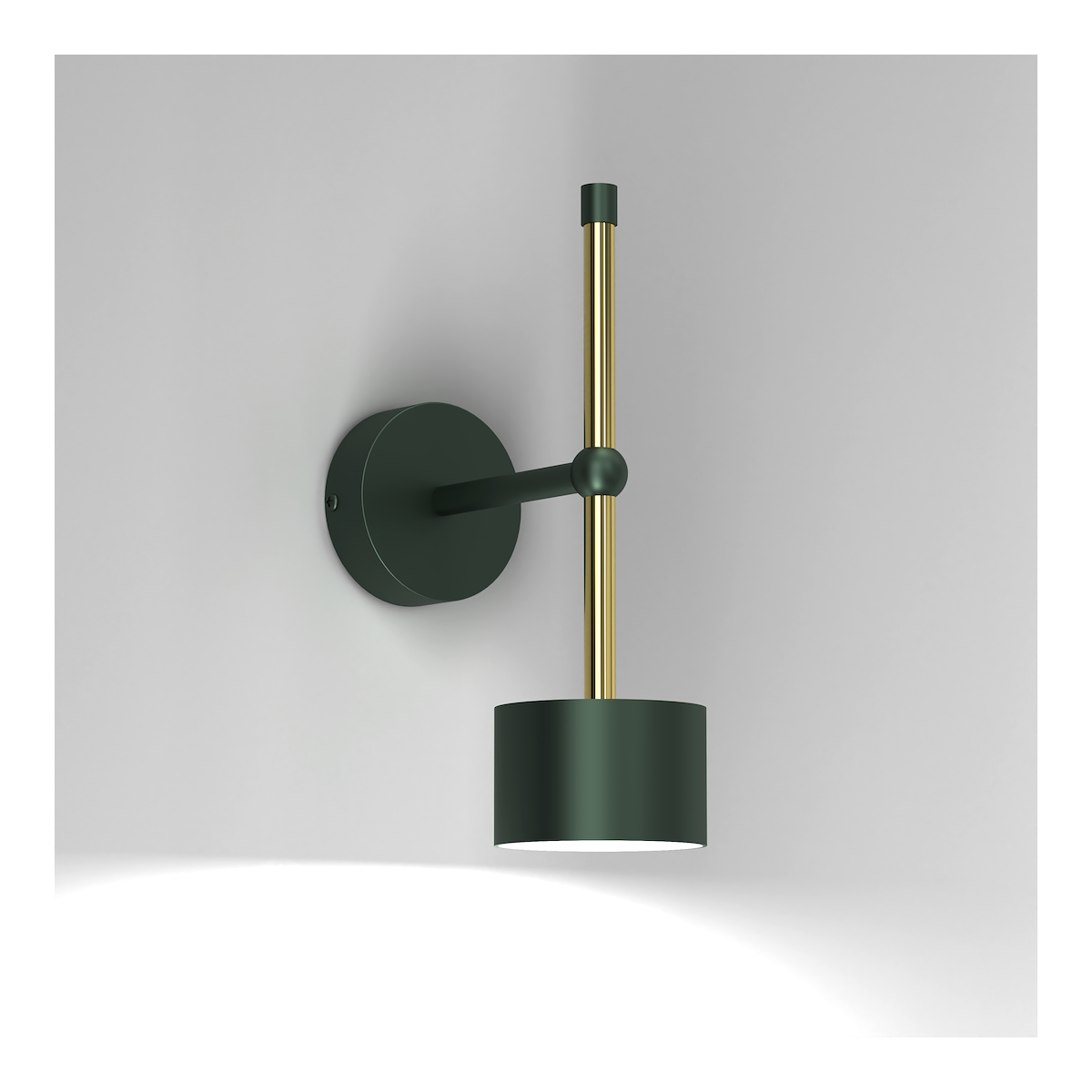 MiLagro Kinkiet ARENA GREEN/GOLD 1xGX53 MLP7765