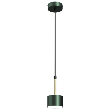 MiLagro Lampa wisząca ARENA Green Gold wyjątkowy element aranżacji