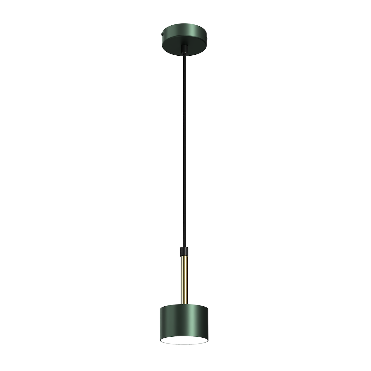 MiLagro Lampa wisząca ARENA Green Gold wyjątkowy element aranżacji