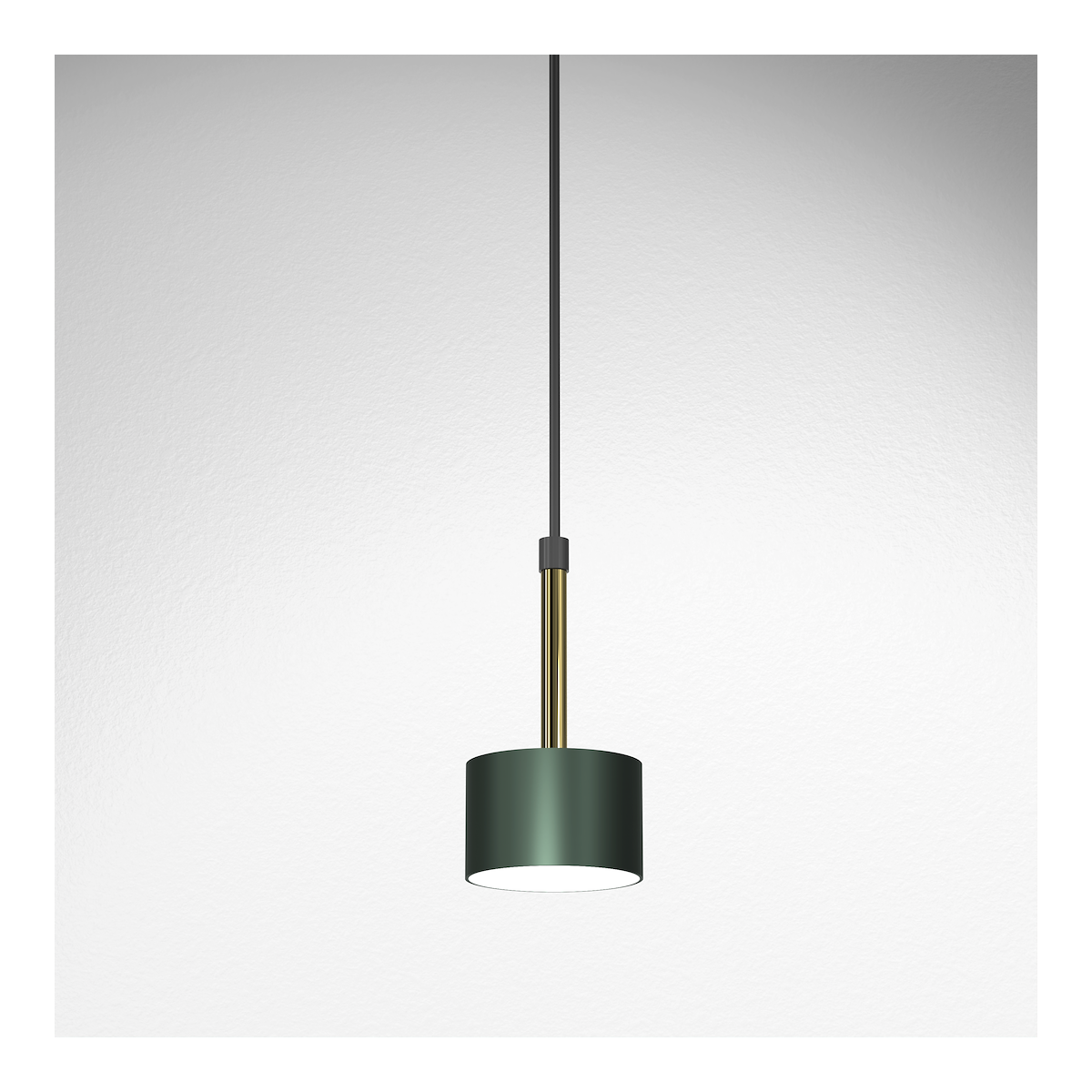 MiLagro Lampa wisząca ARENA GREEN/GOLD 1xGX53 MLP7766
