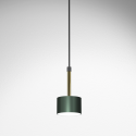 MiLagro Lampa wisząca ARENA GREEN/GOLD 1xGX53 MLP7766