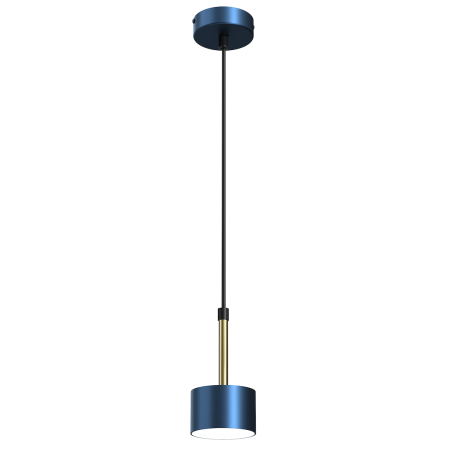 MiLagro Lampa wisząca ARENA BLUE/GOLD 1xGX53 MLP7772