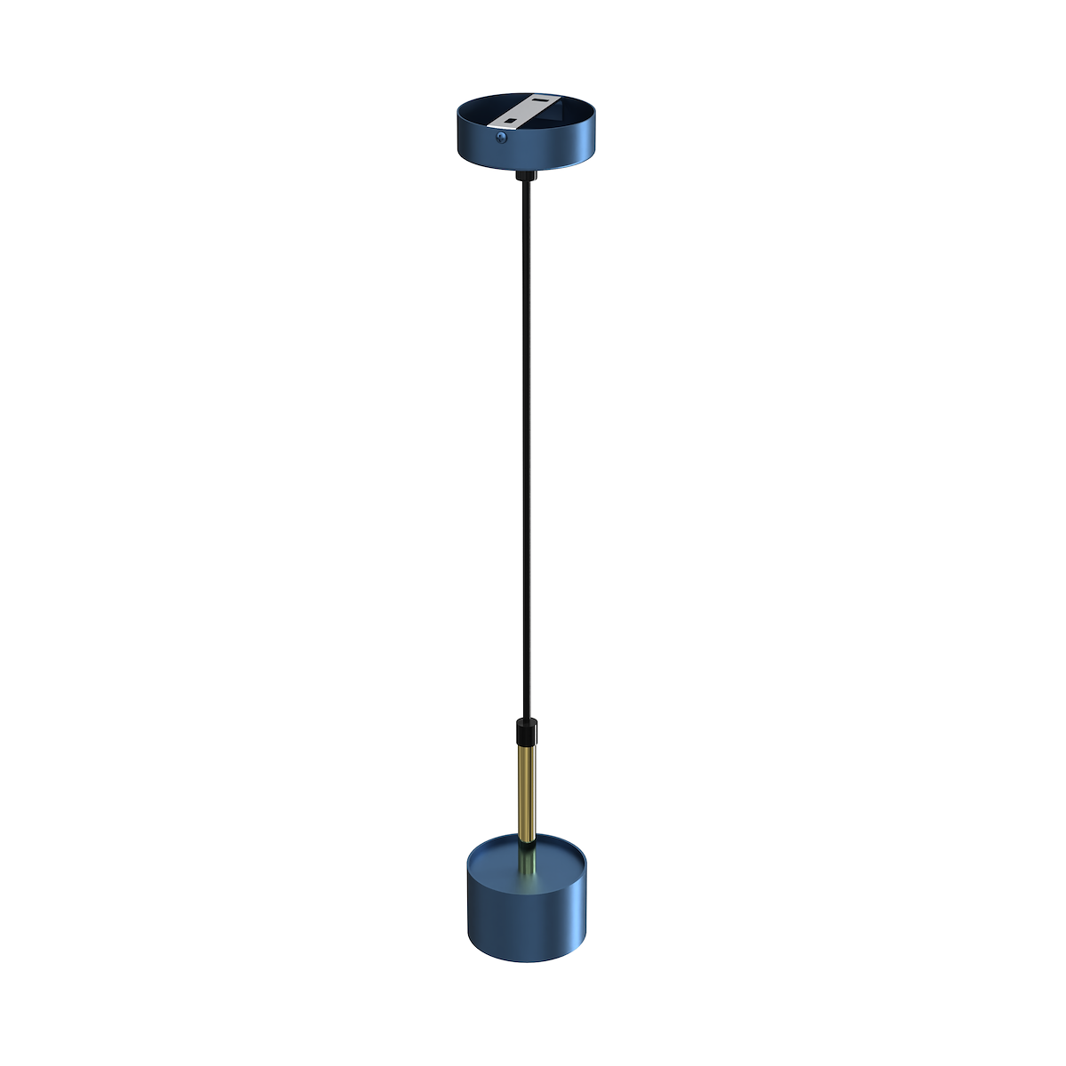 MiLagro Lampa wisząca ARENA BLUE/GOLD 1xGX53 MLP7772