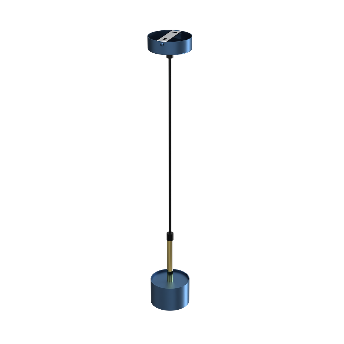 MiLagro Lampa wisząca ARENA BLUE/GOLD 1xGX53 MLP7772