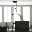 MiLagro Lampa wisząca ARENA BLACK/SILVER 3xGX53 MLP7786