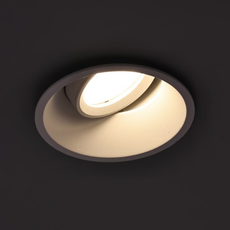 MiLagro Oczko sufitowe GU10 białe MLOS7239 designerskie lampy LED