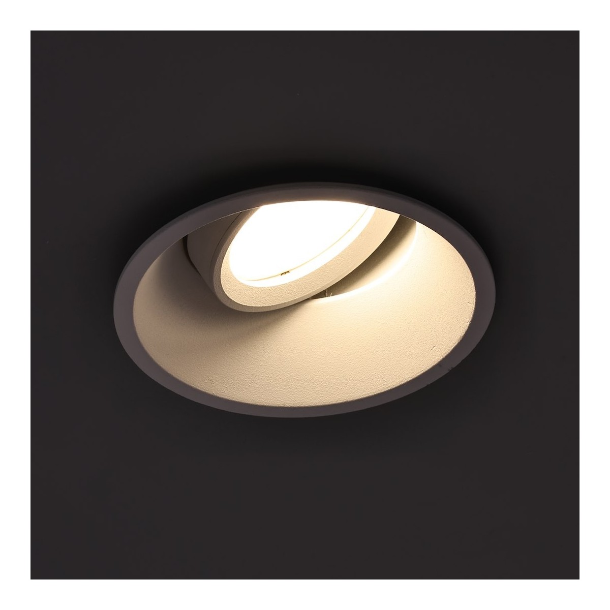 MiLagro Oczko sufitowe GU10 białe MLOS7239 designerskie lampy LED