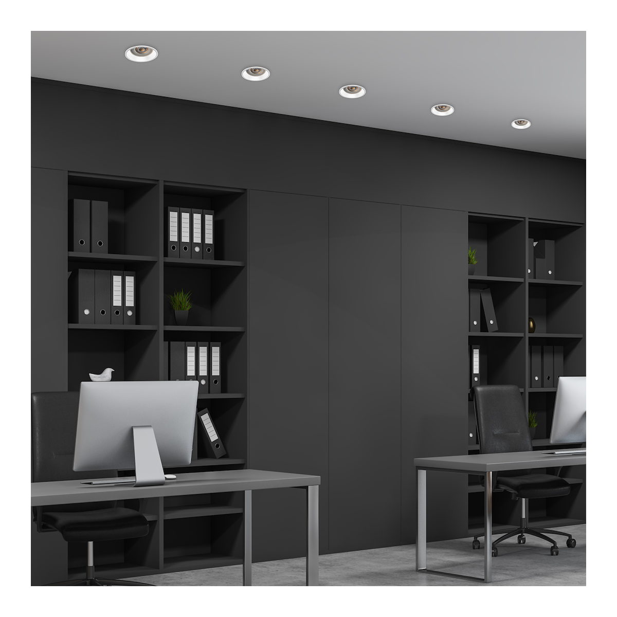 MiLagro Oczko sufitowe GU10 białe MLOS7239 designerskie lampy LED
