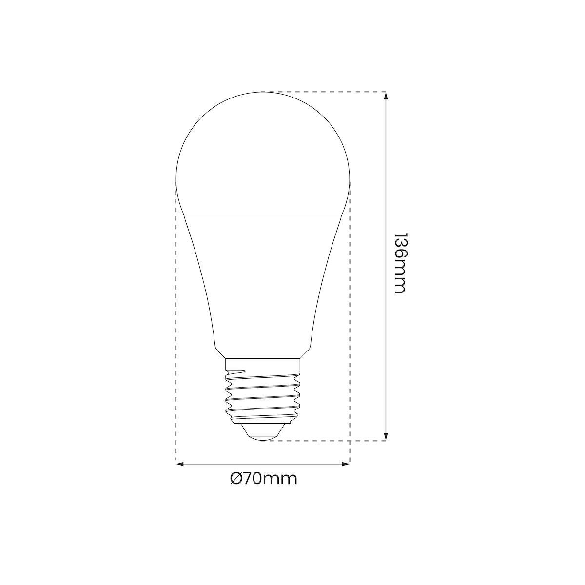 MiLagro Żarówka Smart E27 WiFi RGB unikalne oświetlenie