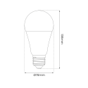 MiLagro Żarówka Smart E27 WiFi RGB unikalne oświetlenie