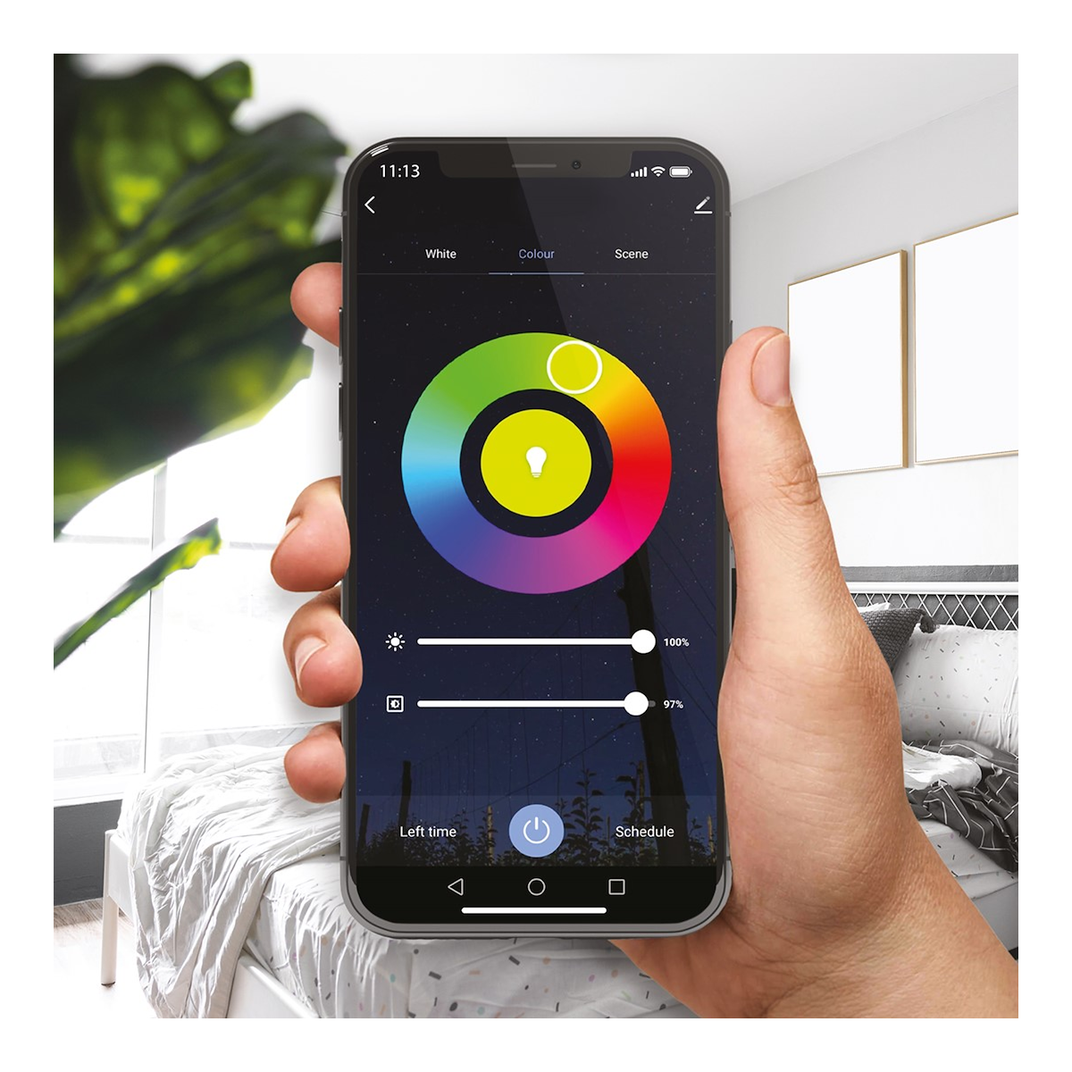 MiLagro Żarówka Smart GU10 RGB WiFi designerskie oświetlenie