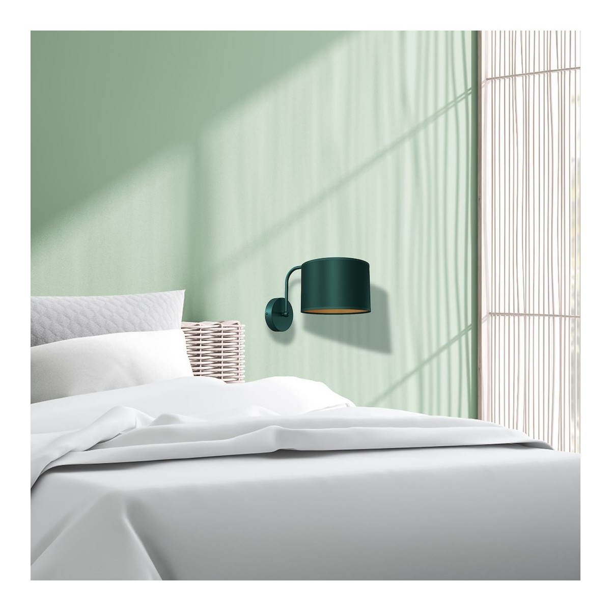 MiLagro Kinkiet VERDE GREEN 1xE27 MLP7872