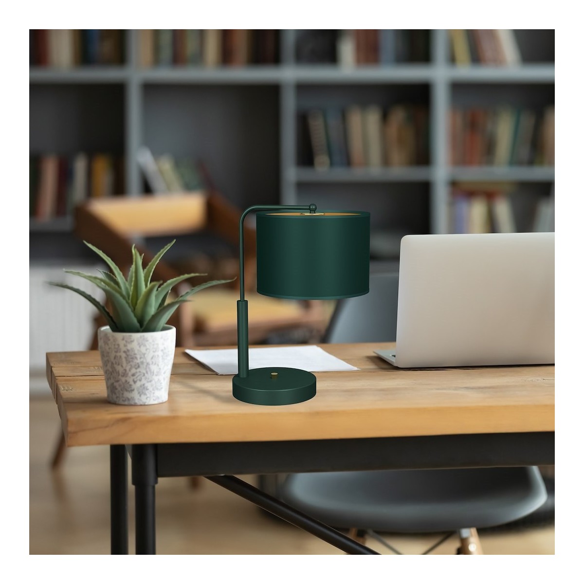 MiLagro Lampka stołowa VERDE Green premium oświetlenie