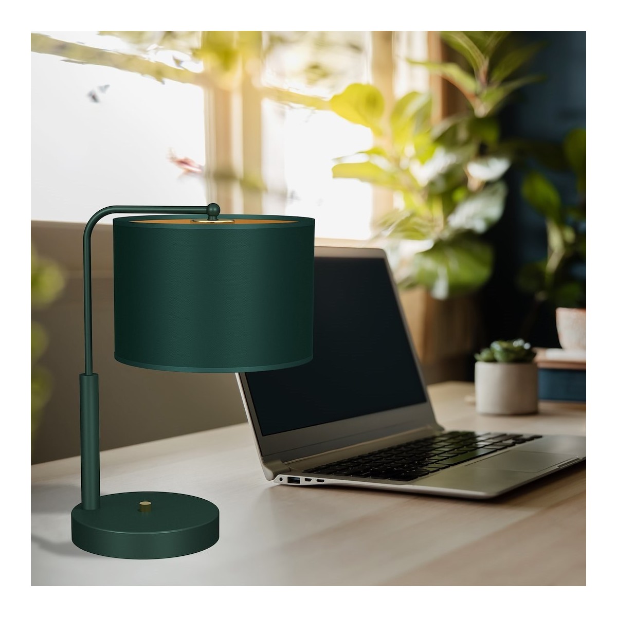 MiLagro Lampka stołowa VERDE Green premium oświetlenie